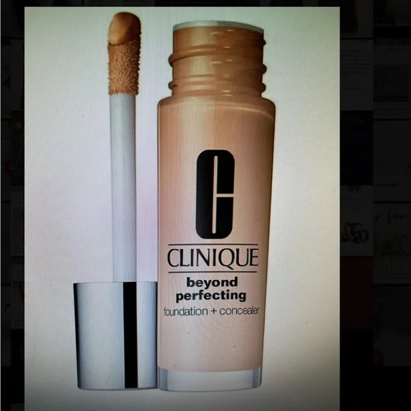 CLINIQUE BEYOND PERFECTING FOUNDATION AND CONCEALER IN #CN 02 BREEZE NWT! - Picture 2 of 2